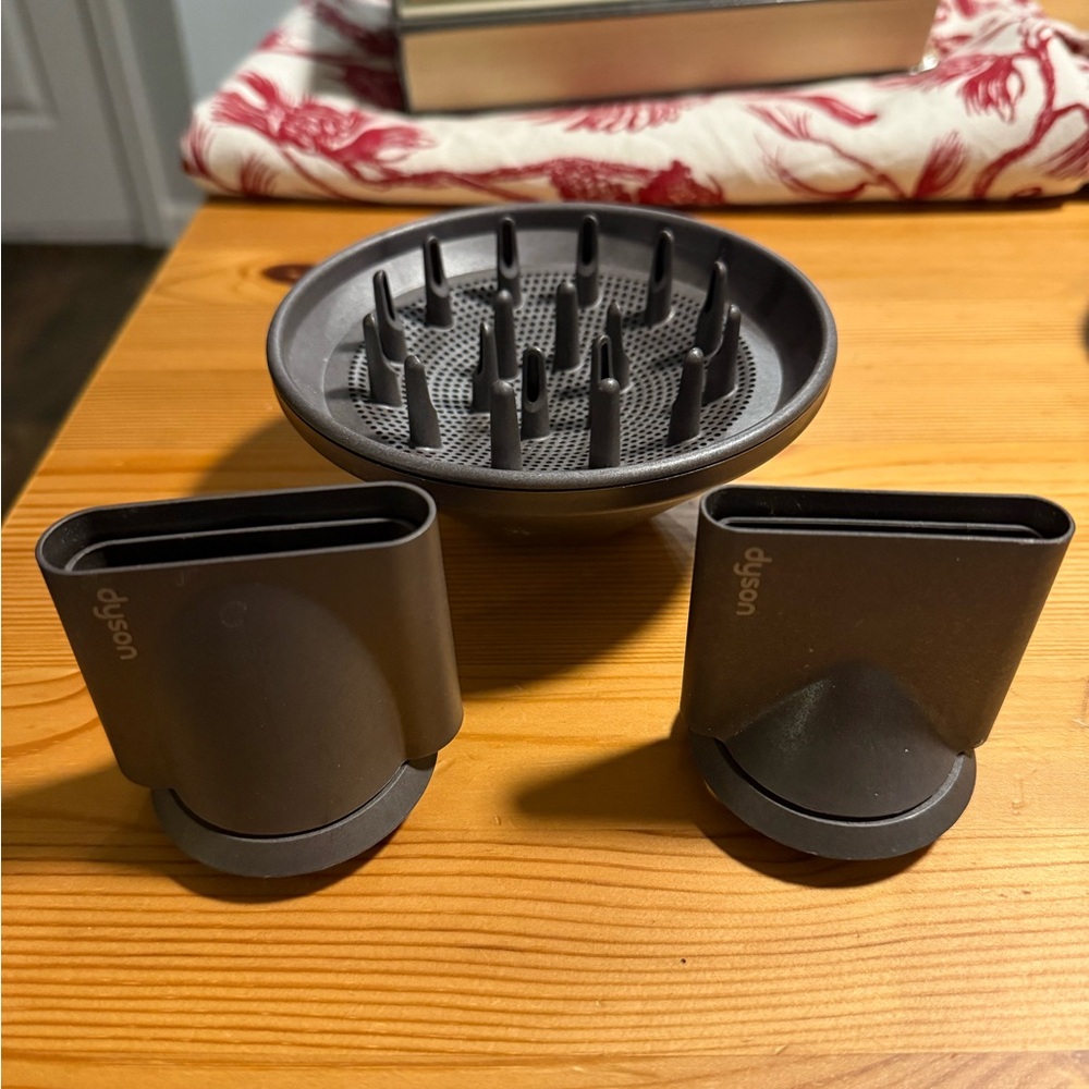 Dyson Hair Dryer Attachments in Dark Gray